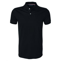 Berkeley | Camden Stretch | Herre Polo Black